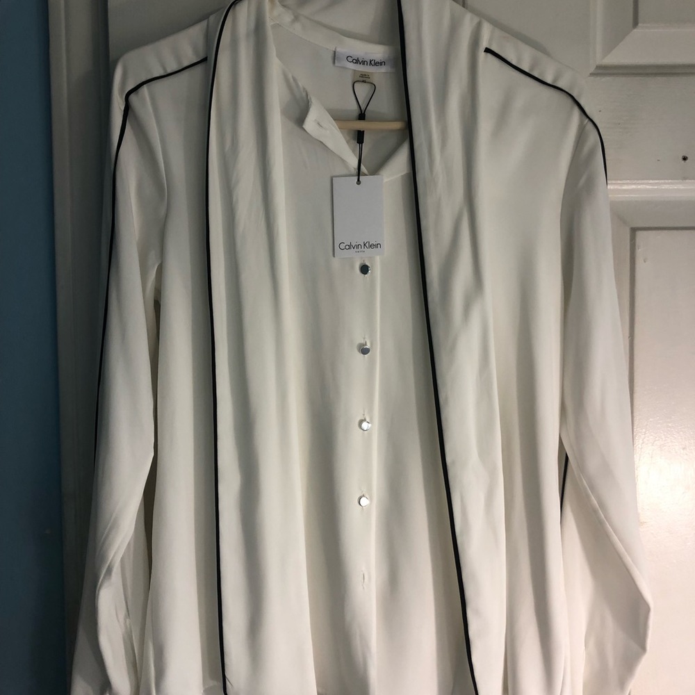 Calvin Klein White Blouse